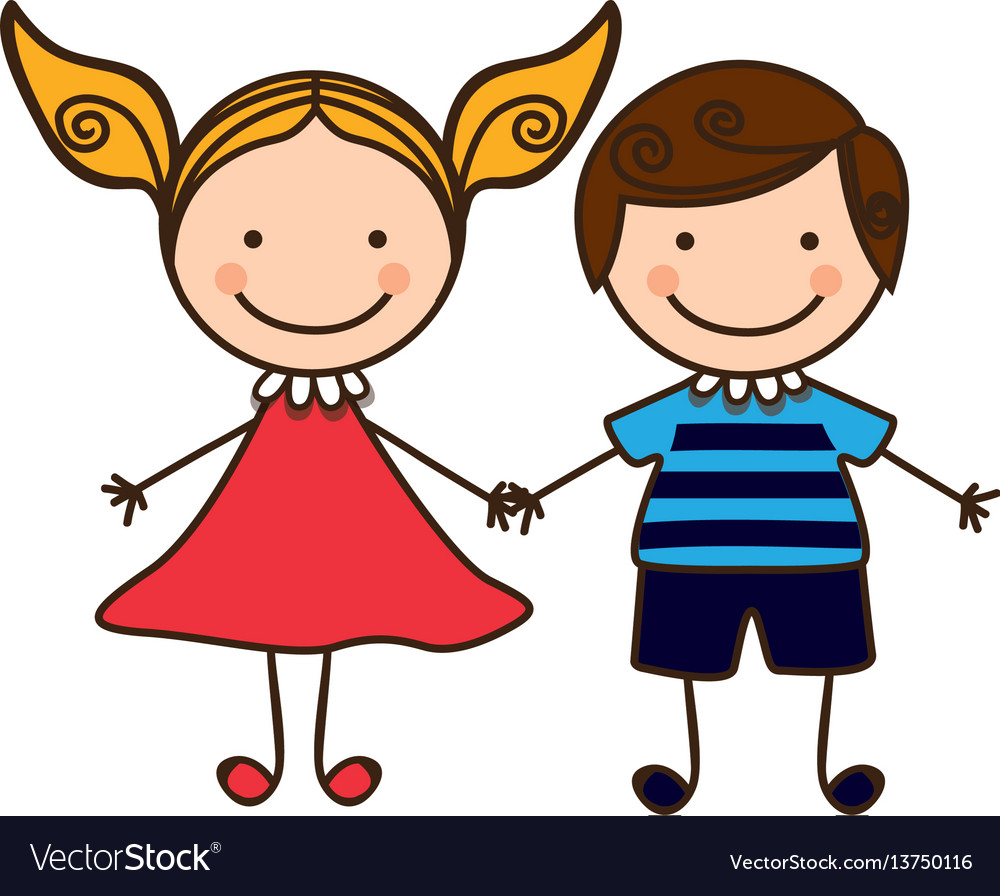 couple-boy-and-girl-cartoons-icon-vector-13750116